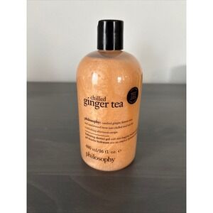 Philosophy Chilled Ginger‎ Tea Hydrating Shower Gel 16 fl oz New